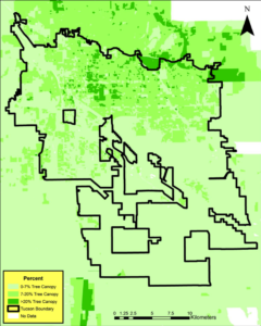 GIS Map of Tree Canopy